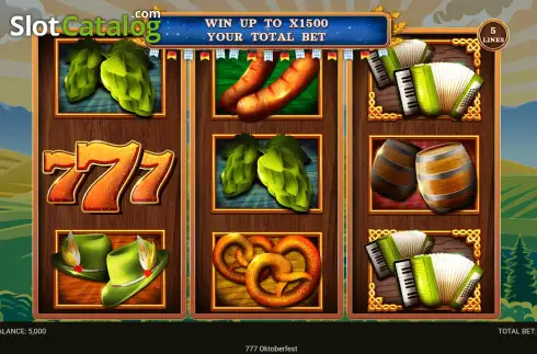 Скрин2. 777 Oktoberfest слот