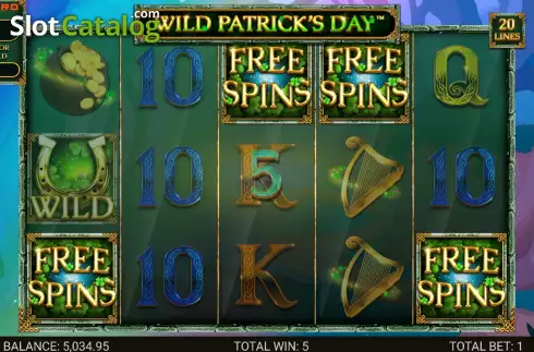 Скрин8. Wild Patrick's Day слот