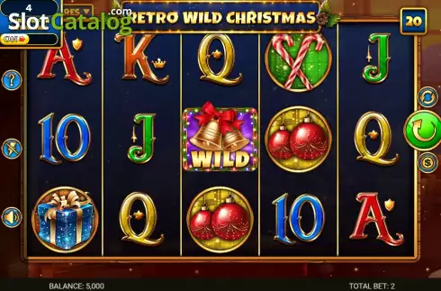 Скрин2. Retro Wild Christmas слот