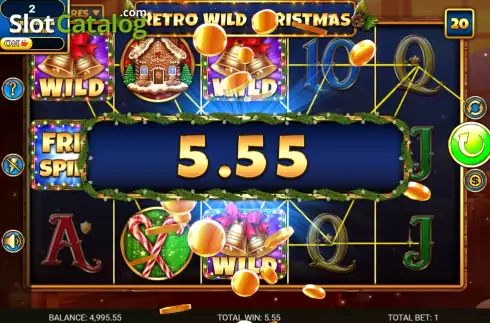 Скрин3. Retro Wild Christmas слот