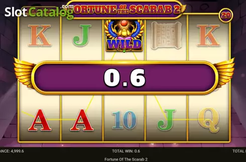 Скрин3. Fortune of the Scarab 2 слот