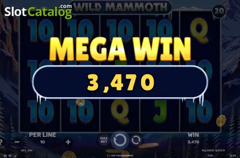 Скрин3. Wild Mammoth слот