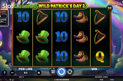 Скрин2. Wild Patrick's Day 2 слот
