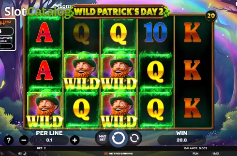 Скрин3. Wild Patrick's Day 2 слот