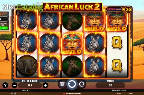 Скрин3. African Luck 2 слот