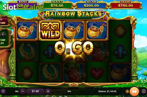 Скрин4. Rainbow Stacks слот