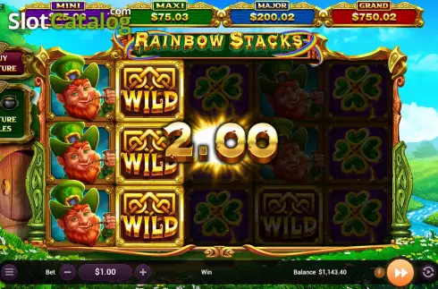 Скрин5. Rainbow Stacks слот