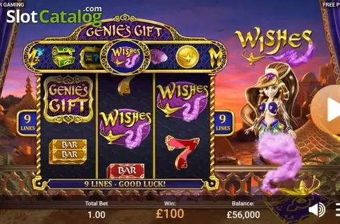 Скрин2. Wishes слот