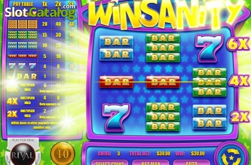 Скрин4. Winsanity слот