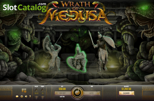 Скрин6. Wrath of Medusa слот
