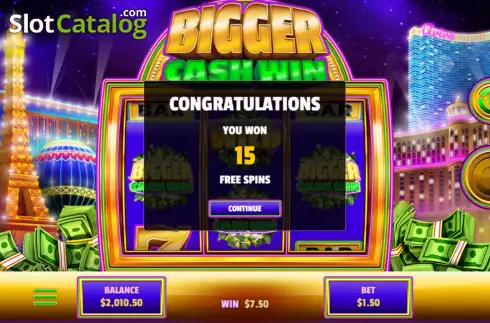 Скрин5. Bigger Cash Win слот
