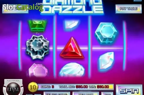 Скрин5. Diamond Dazzle слот