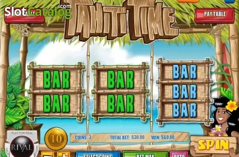 Скрин8. Tahiti Time слот