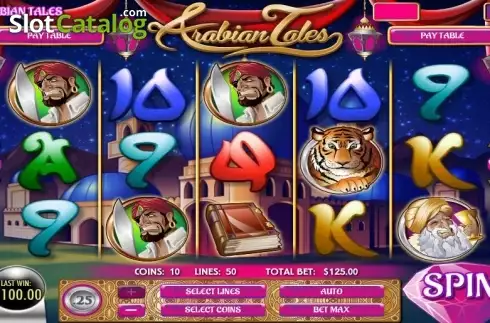 Скрин5. Arabian Tales (Rival Gaming) слот