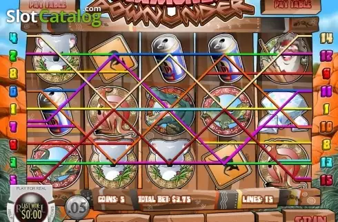 Скрин4. Diamonds Downunder слот