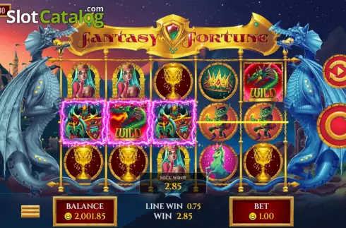 Скрин3. Fantasy Fortune (Rival Gaming) слот