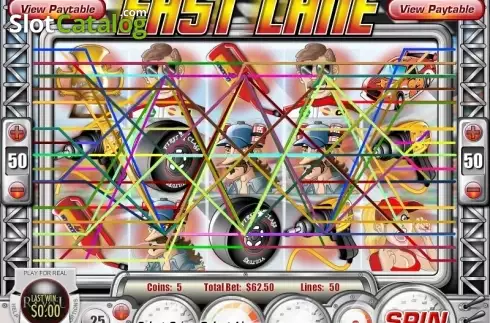 Скрин5. Fast Lane (Rival Gaming) слот