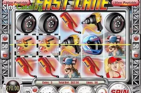 Скрин6. Fast Lane (Rival Gaming) слот