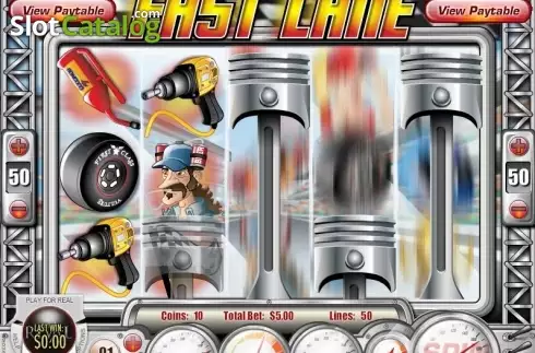 Скрин7. Fast Lane (Rival Gaming) слот