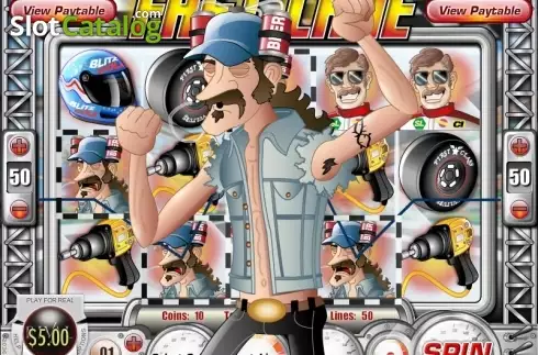 Скрин8. Fast Lane (Rival Gaming) слот
