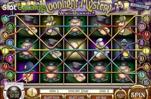 Скрин3. Moonlight Mystery слот