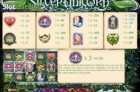 Скрин2. Silver Unicorn слот
