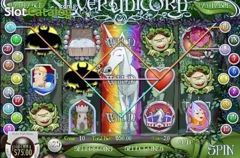 Скрин8. Silver Unicorn слот