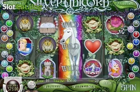Скрин9. Silver Unicorn слот