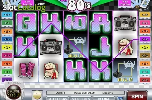 Скрин5. So 80's слот
