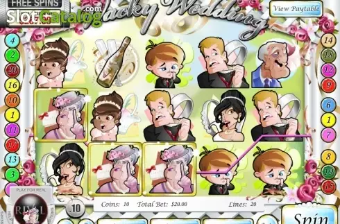 Скрин6. Wacky Wedding слот