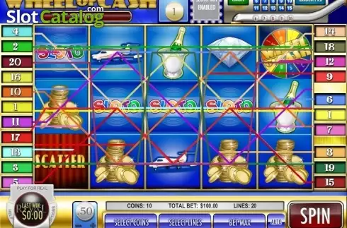 Скрин3. Wheel of Cash слот