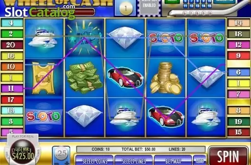 Скрин5. Wheel of Cash слот