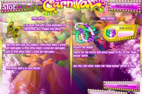 Скрин4. Wild Carnival слот