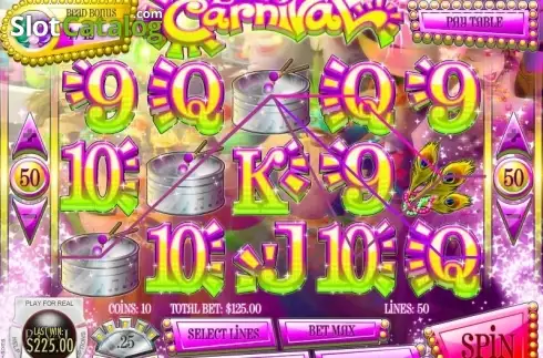 Скрин7. Wild Carnival слот
