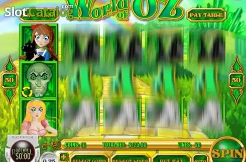 Скрин6. World of Oz слот