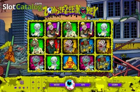 Скрин2. Zombiezee Money слот