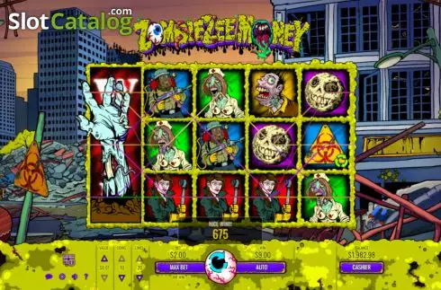 Скрин5. Zombiezee Money слот