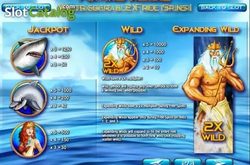 Скрин3. Rise of Poseidon (Rival Gaming) слот