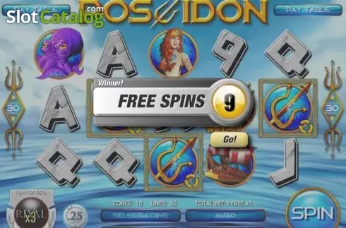 Скрин7. Rise of Poseidon (Rival Gaming) слот