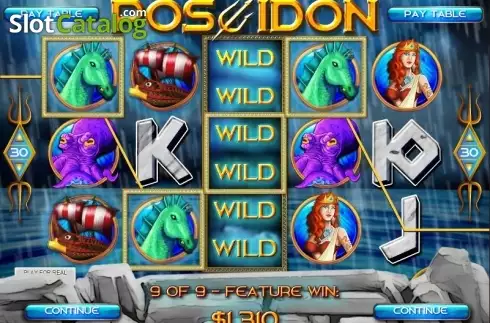 Скрин8. Rise of Poseidon (Rival Gaming) слот