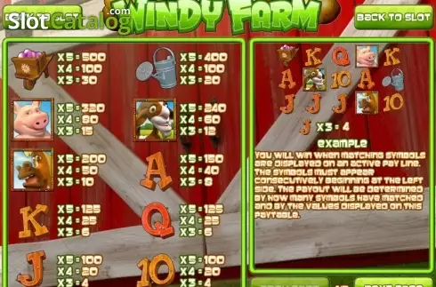 Скрин2. Windy Farm слот