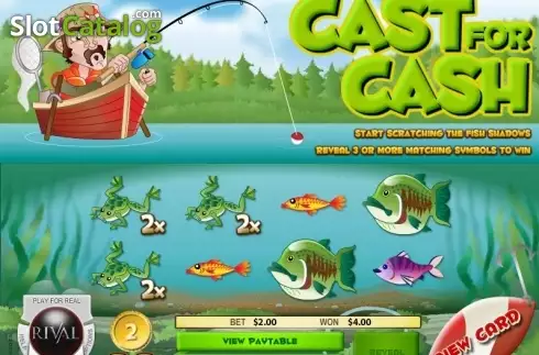 Скрин3. Cast for Cash Scratch and Win слот