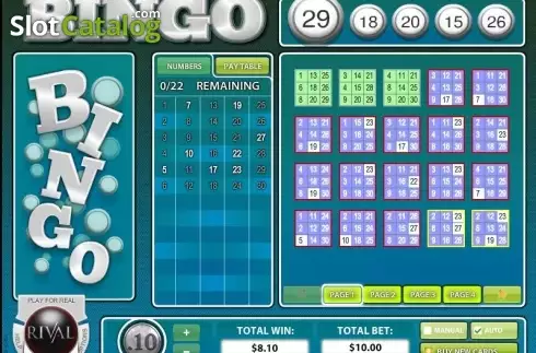 Скрин4. Instant Bingo (Rival Gaming) слот