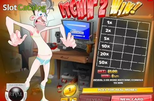 Скрин2. Itchin' 2 Win Scratch and Win слот
