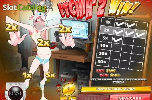 Скрин3. Itchin' 2 Win Scratch and Win слот