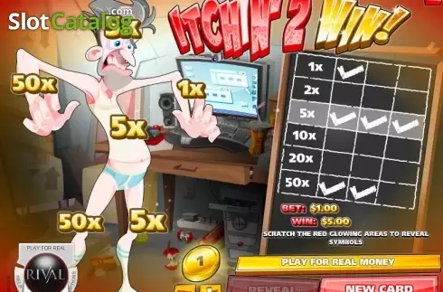Скрин4. Itchin' 2 Win Scratch and Win слот