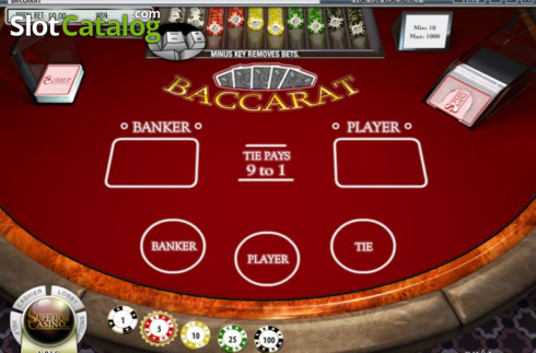 Скрин2. Baccarat (Rival) слот