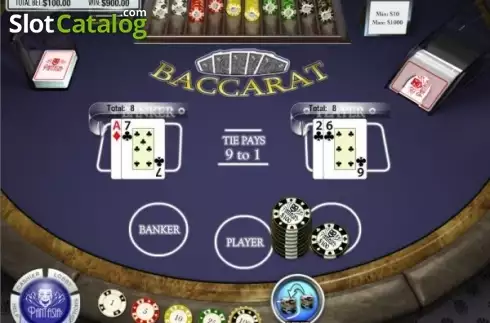 Скрин4. Baccarat (Rival) слот