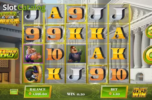 Скрин4. Bankers Gone Bonkers слот