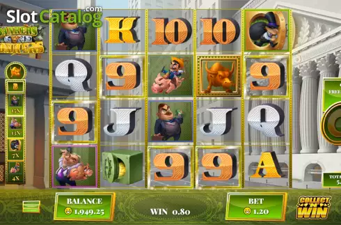 Скрин6. Bankers Gone Bonkers слот